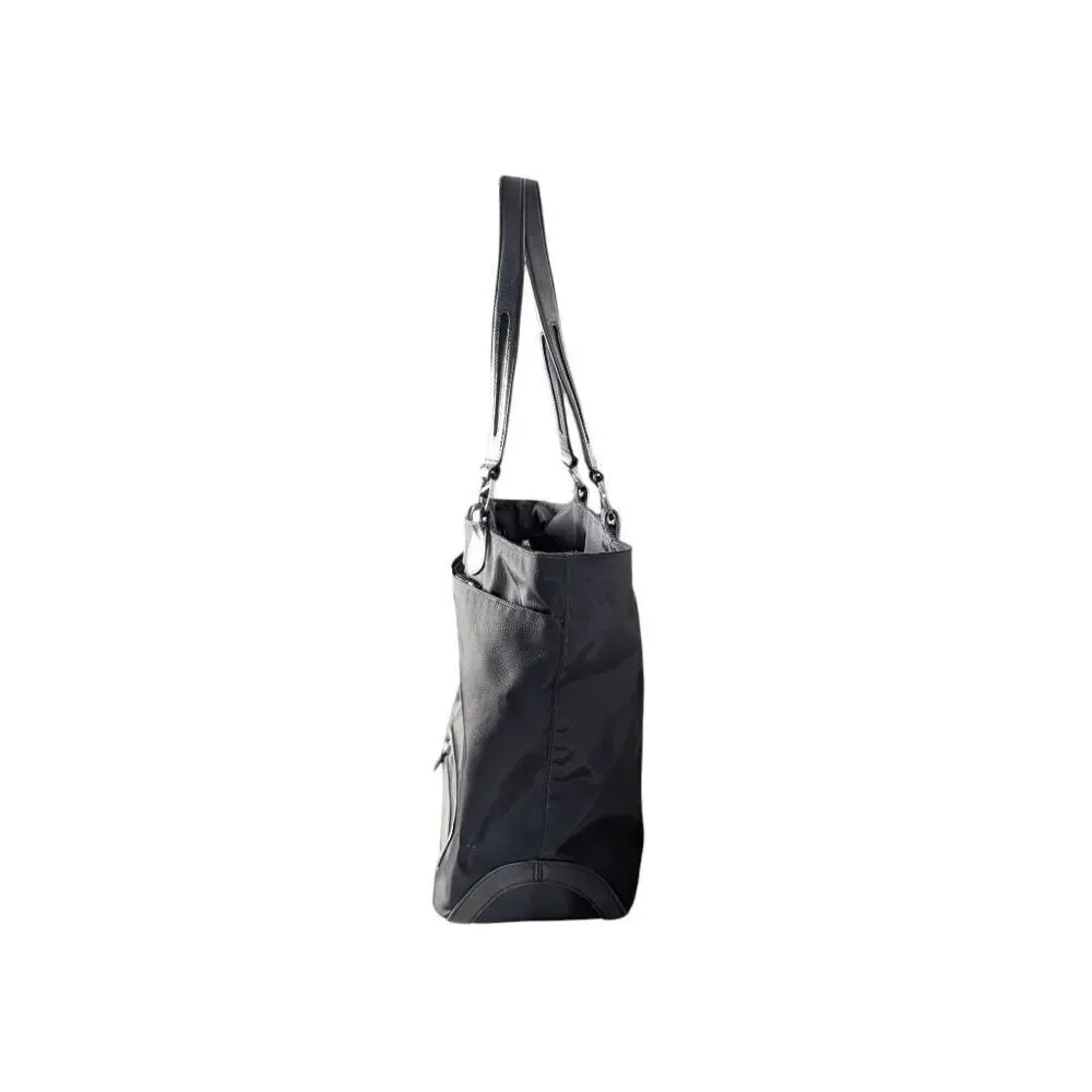 TUMI Ballistic Nylon/Leather Tote